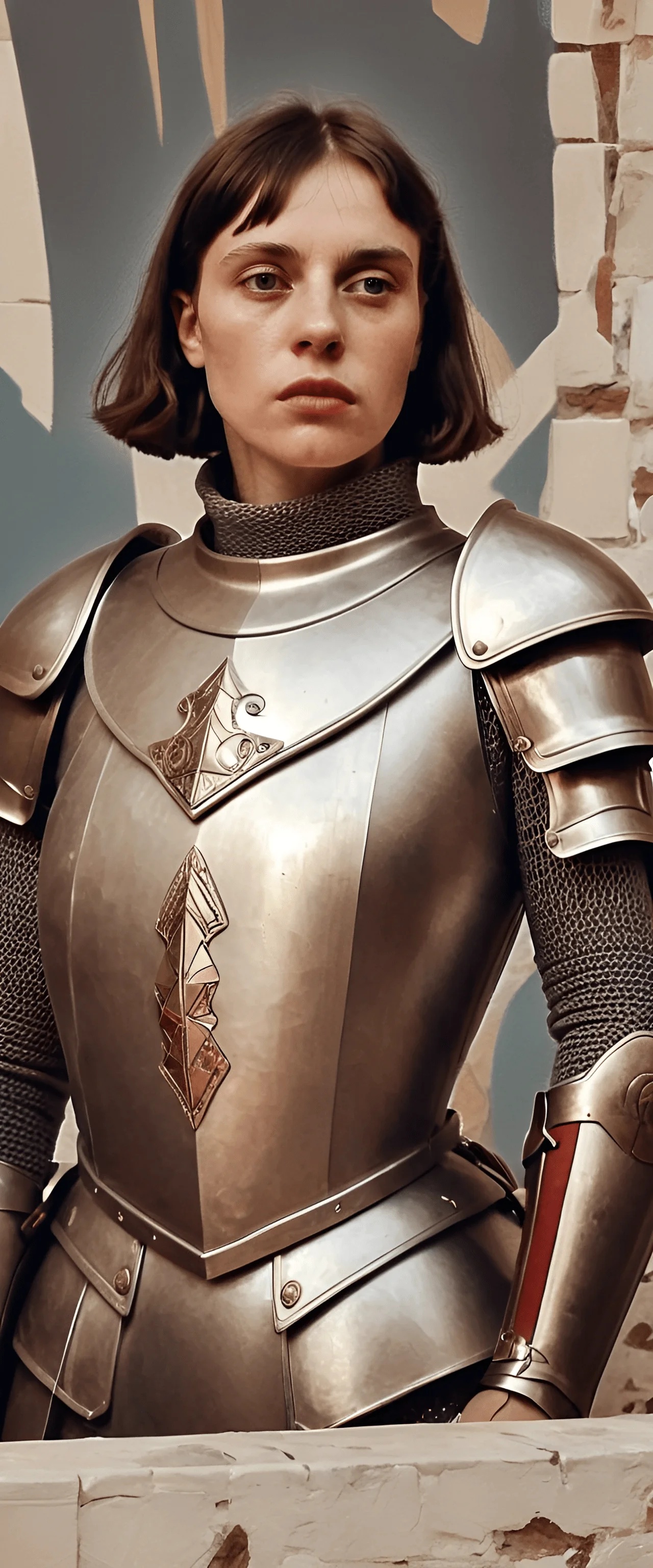 Female Knight in Shining Armor - Free Download - AI Scribbles