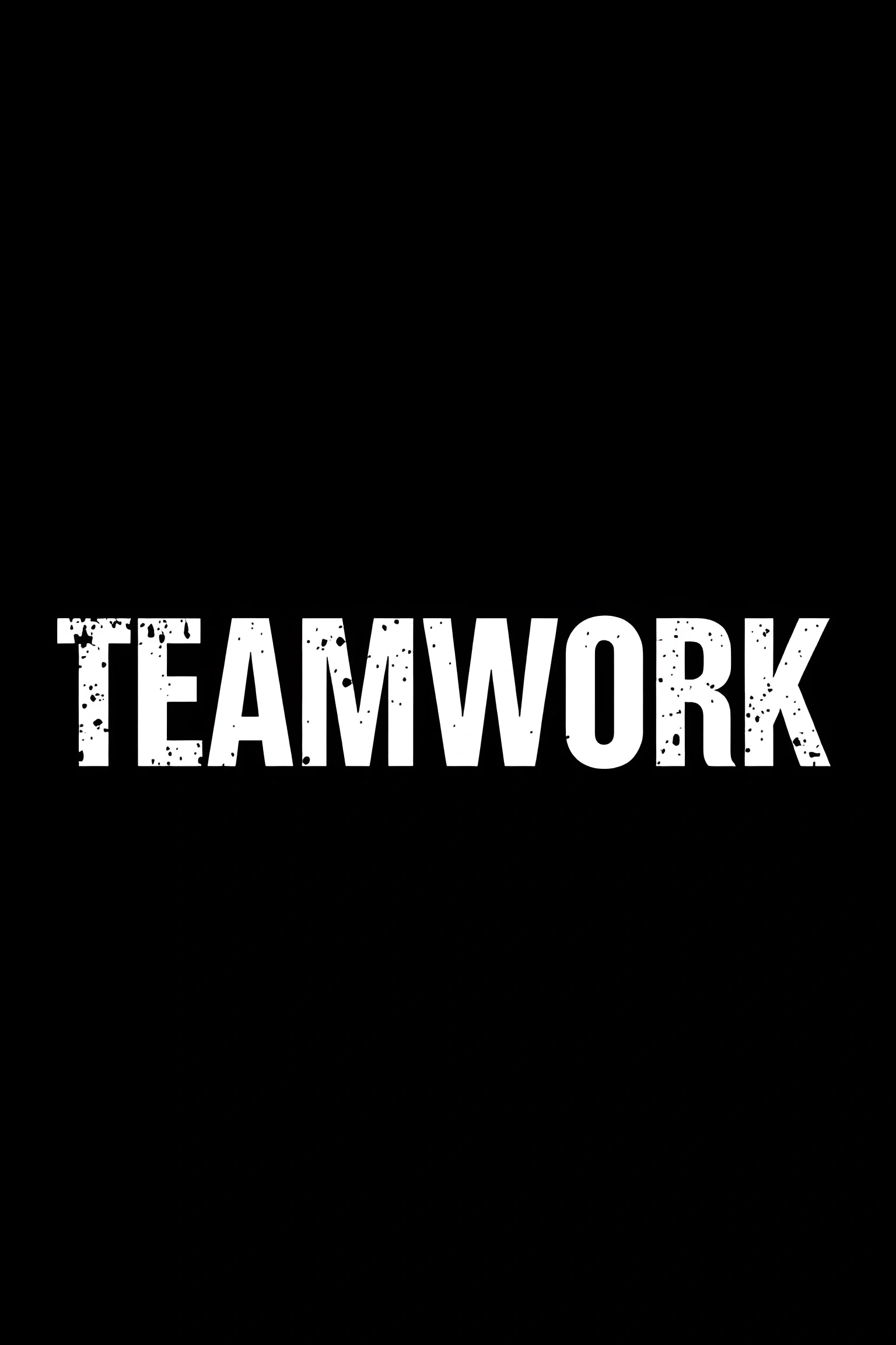 Unique Team Text Teamwork Text Typography Design - Free Download - AI Scribbles
