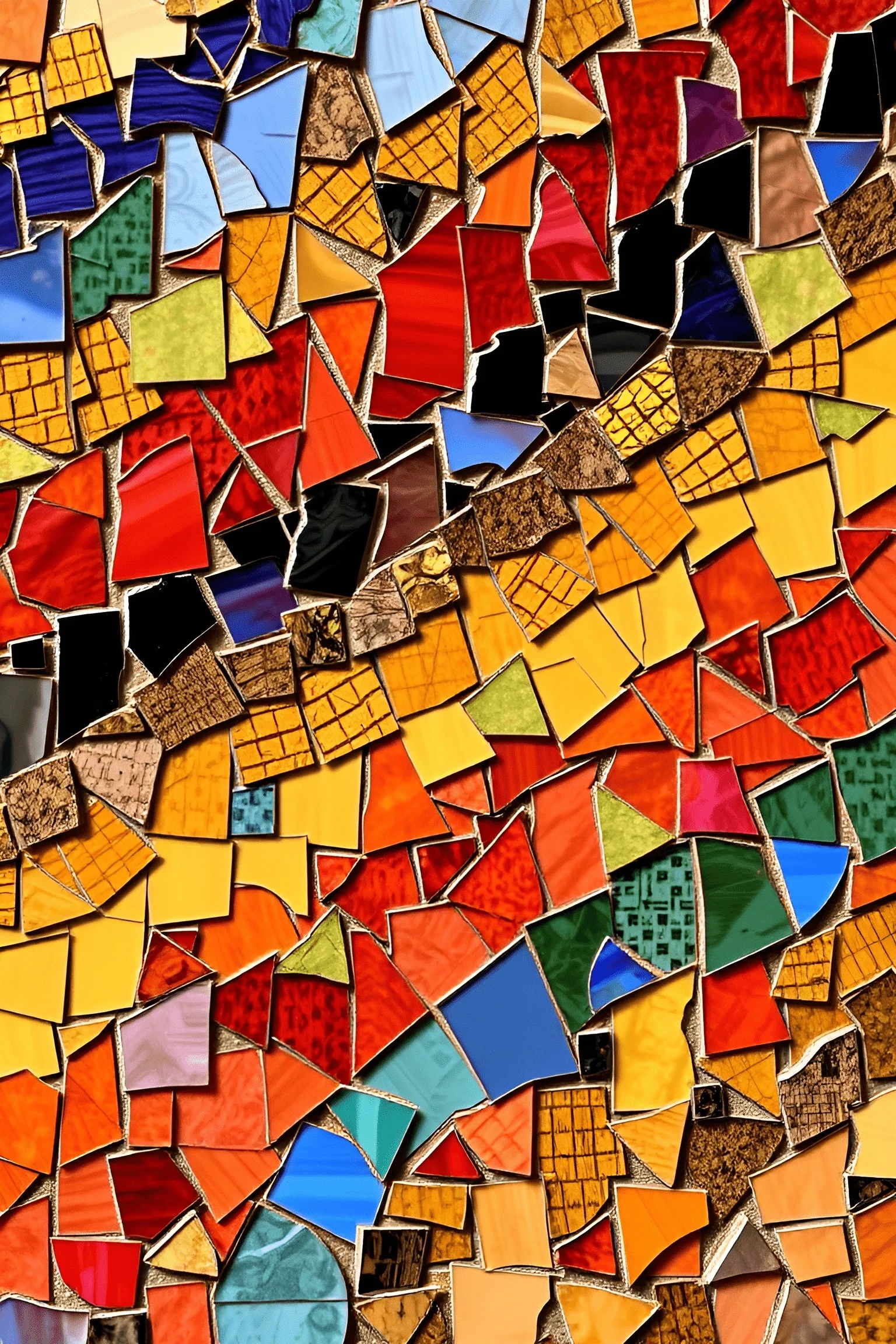 Mosiac Design Pattern Colorful Abstract Mosaic Pattern - Free Download - AI Scribbles