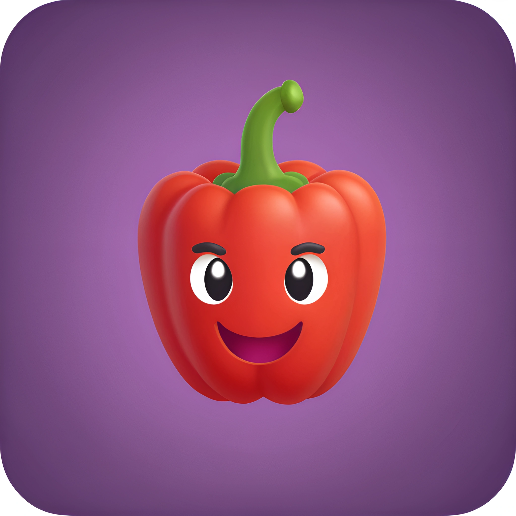 Cute Cartoon Red Pepper Character - Free Download - AI Scribbles