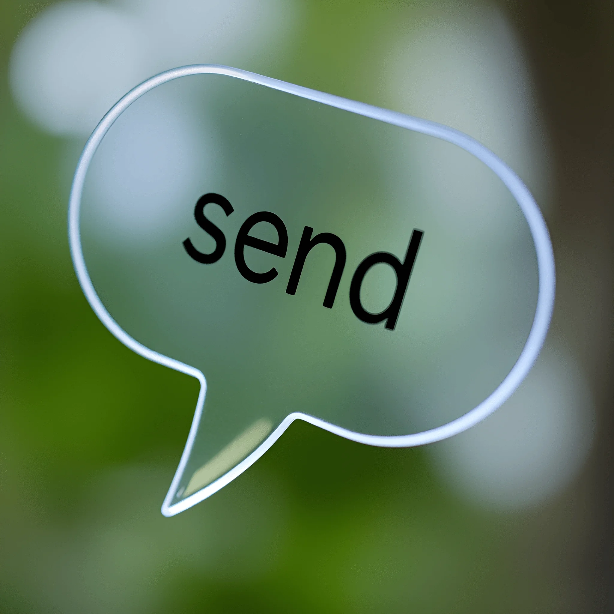Send Help Bubble Transparent Speech Bubble With 'Send' Text - Free Download - AI Scribbles