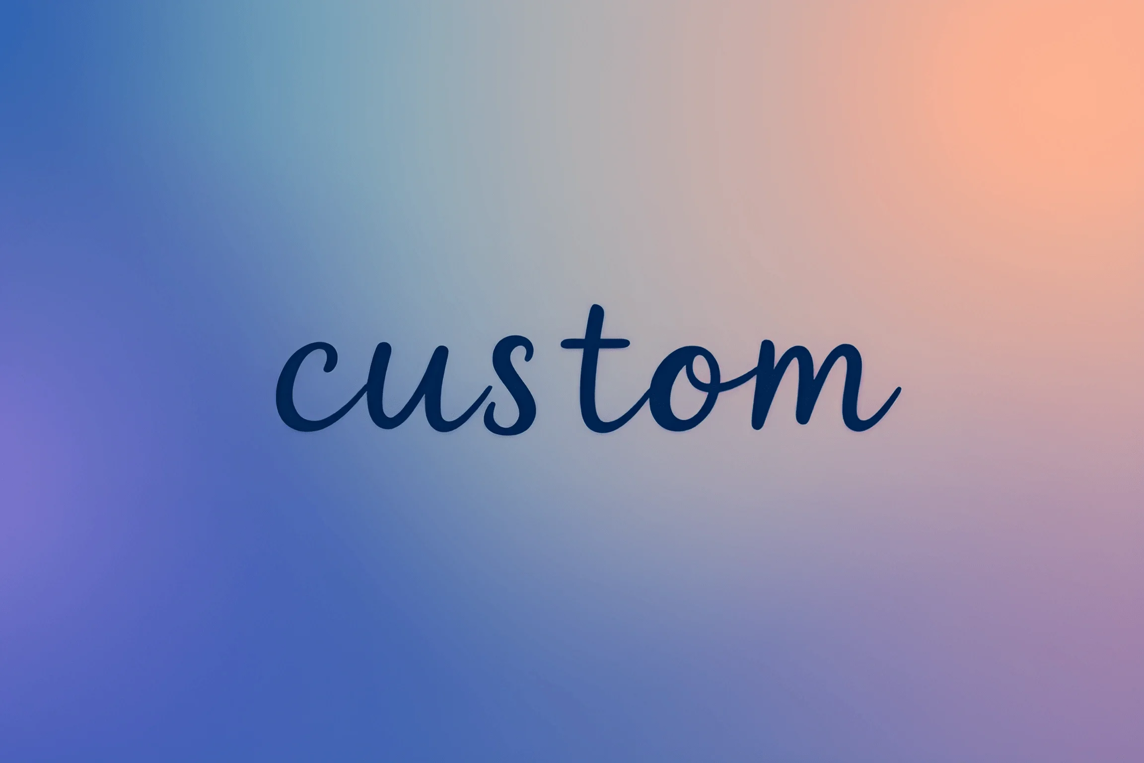Customised Word Background Custom Word On Gradient Background - Free Download - AI Scribbles