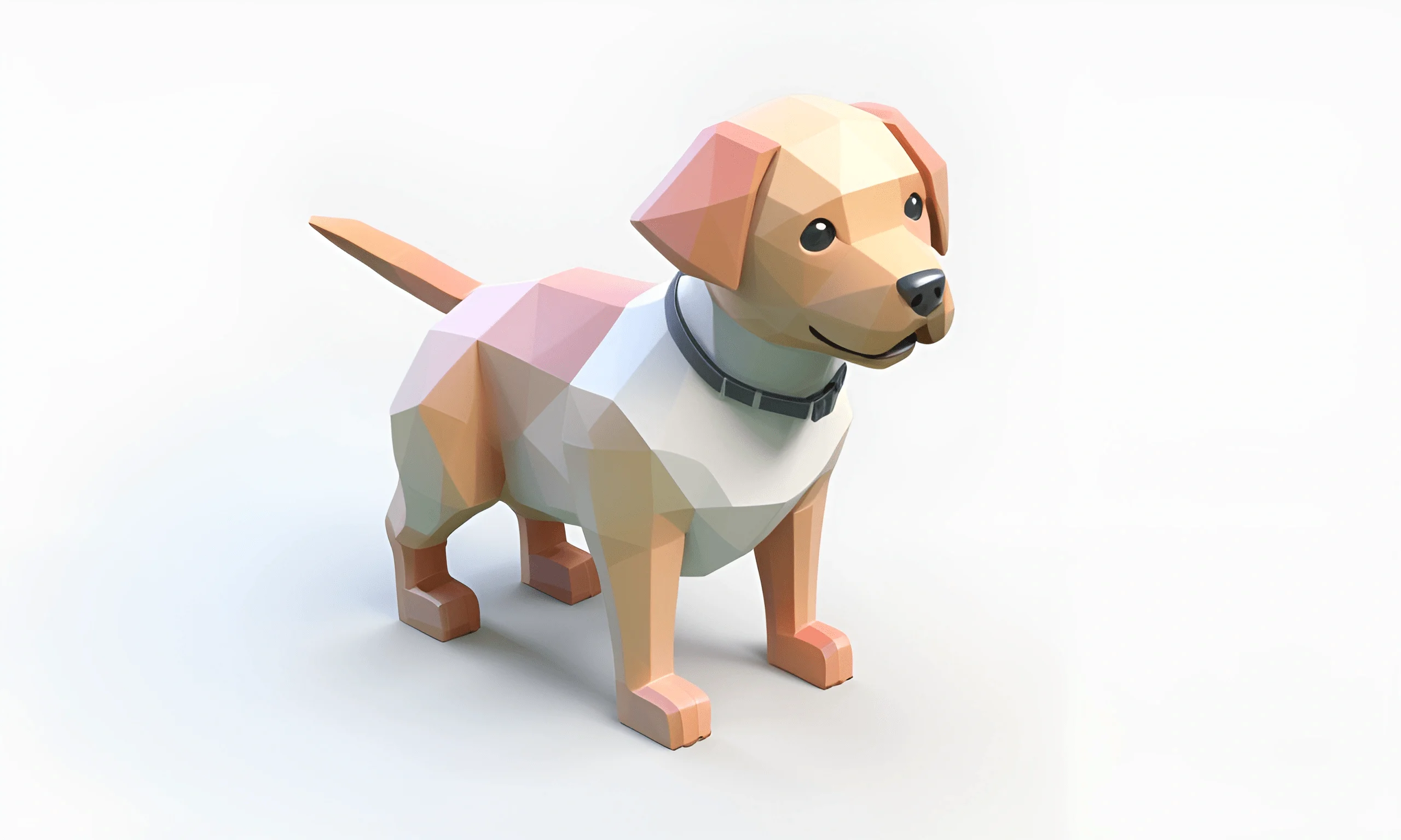 Poly Dogs Low-Poly Dog Model - Free Download - AI Scribbles