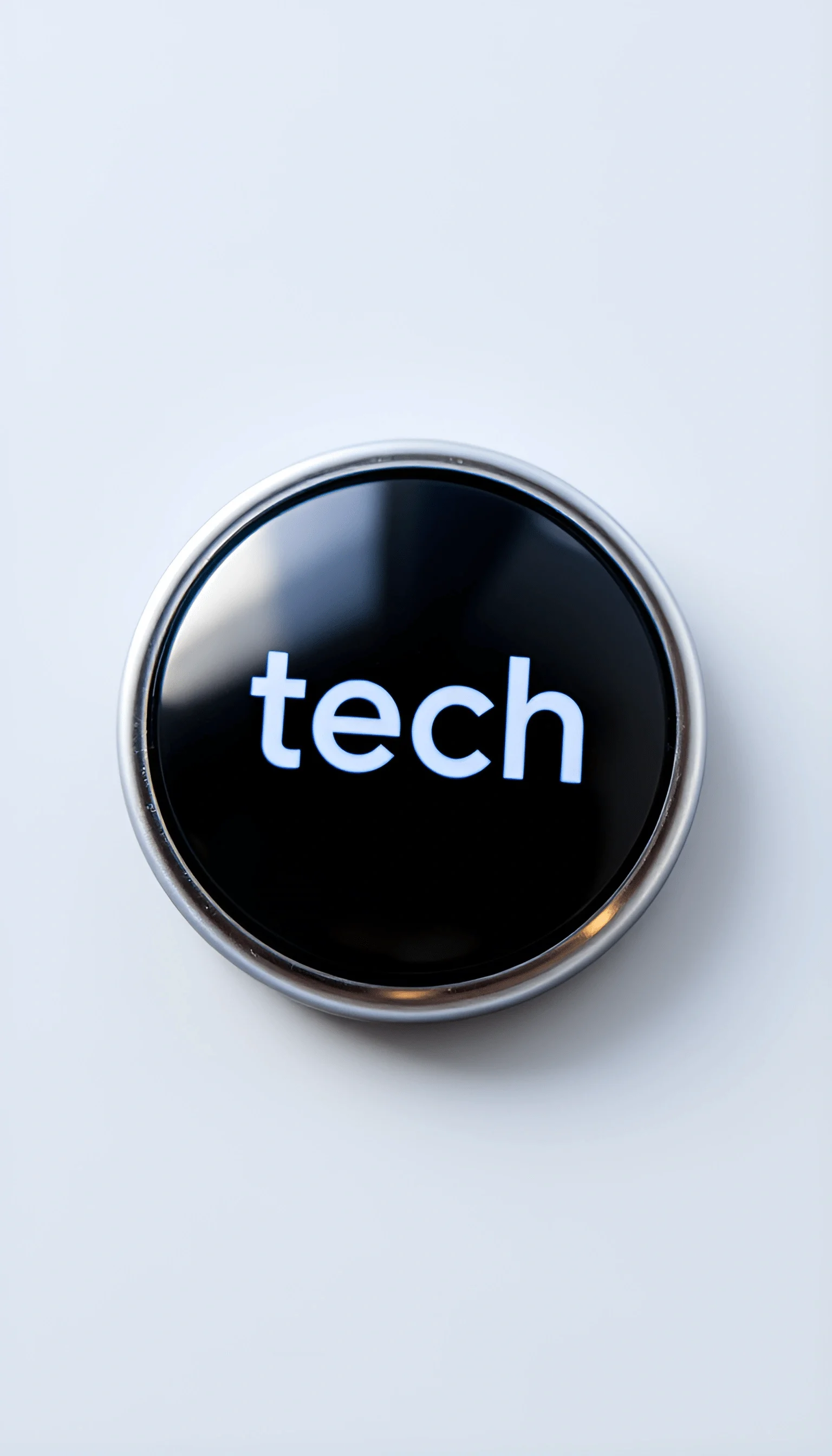 Tech Button - Free Download - AI Scribbles