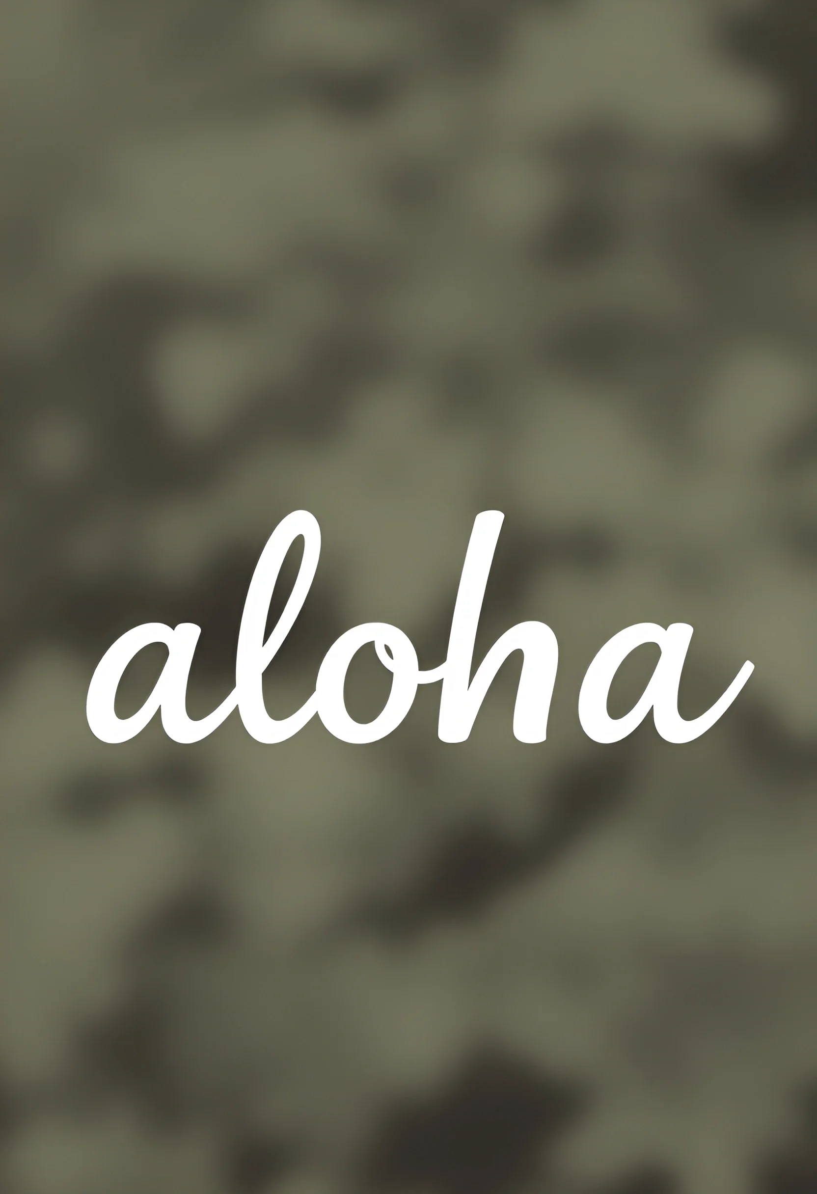 Aloha Text Box Aloha Text on Subtle Background - Free Download - AI Scribbles