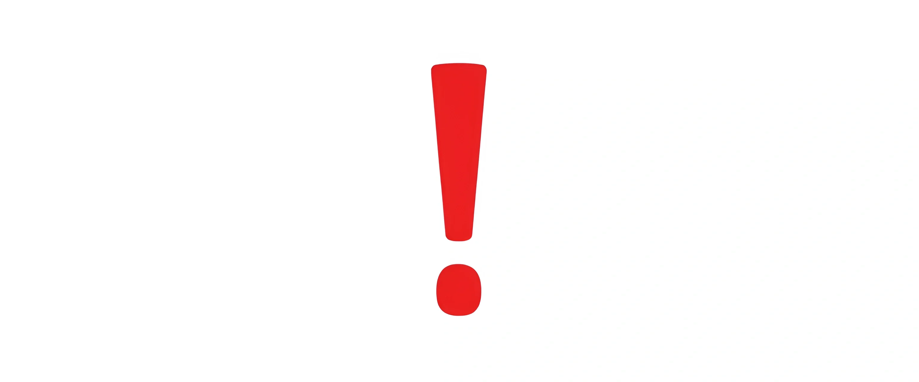 Red Exclamation Red Exclamation Mark Symbol - Free Download - AI Scribbles