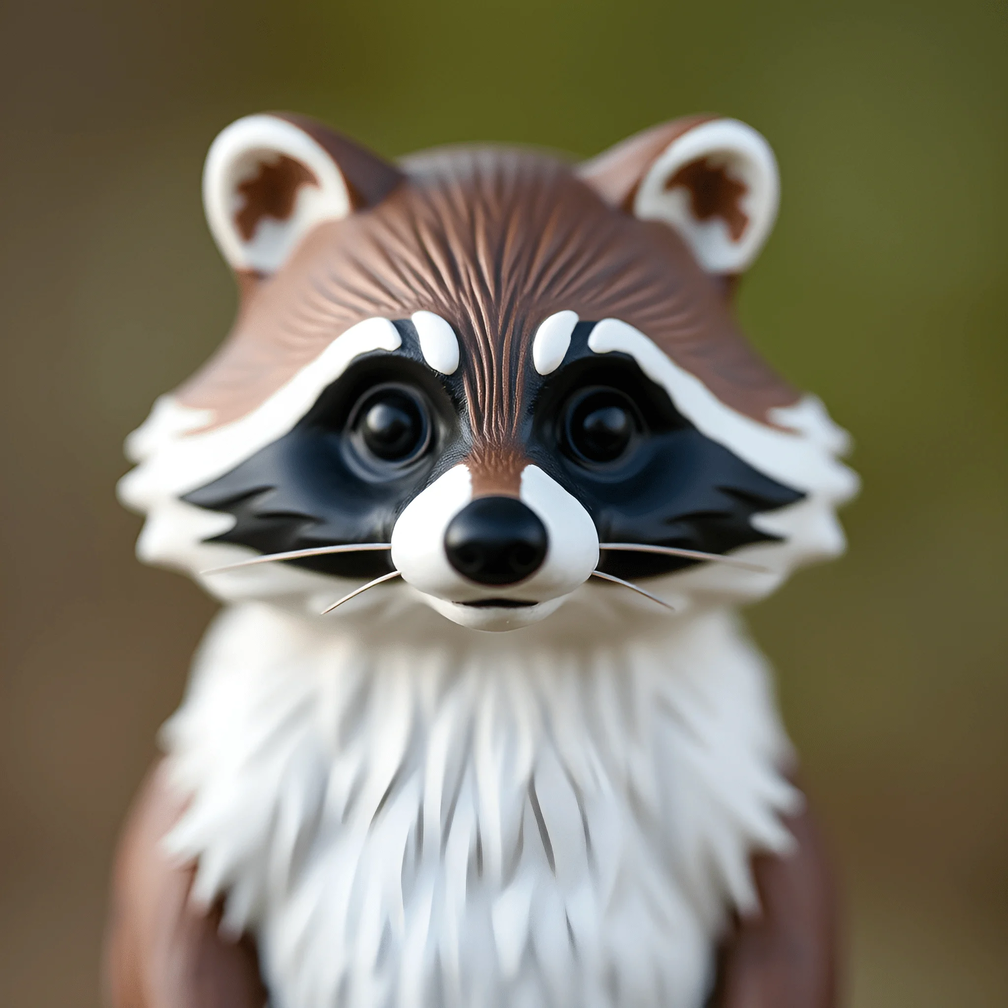Cute Cartoon Raccoon Figure - Free Download - AI Scribbles