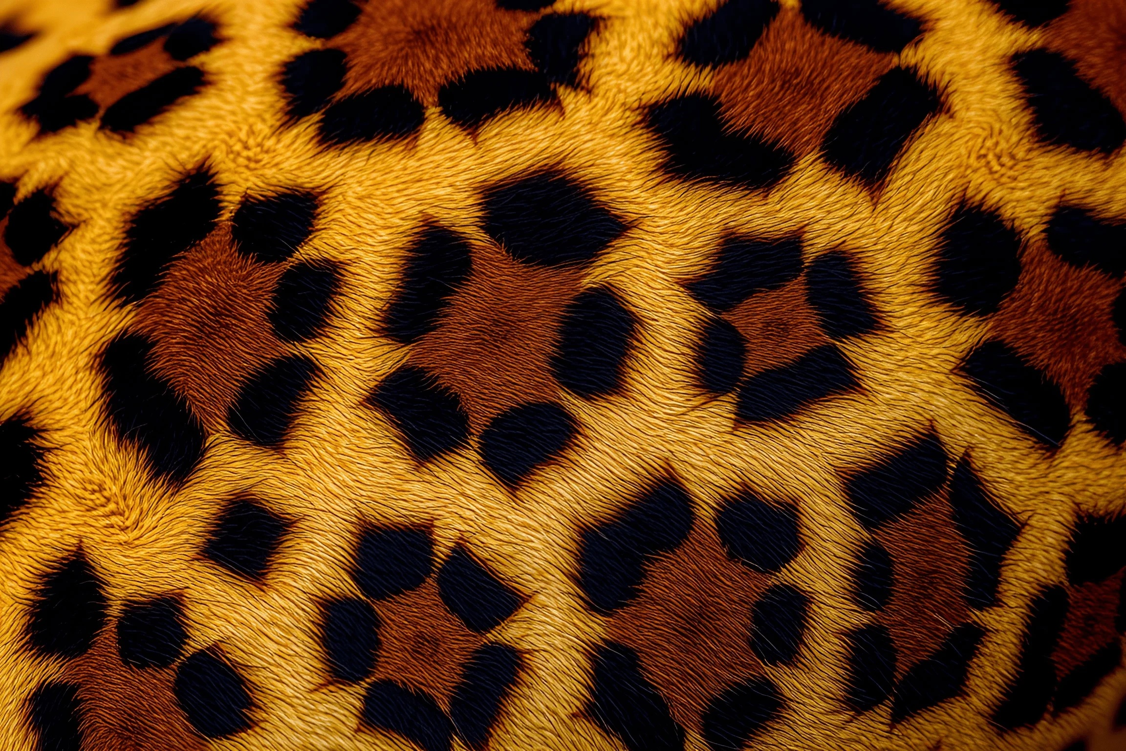 Close-Up Leopard Fur Pattern Texture - Free Download - AI Scribbles