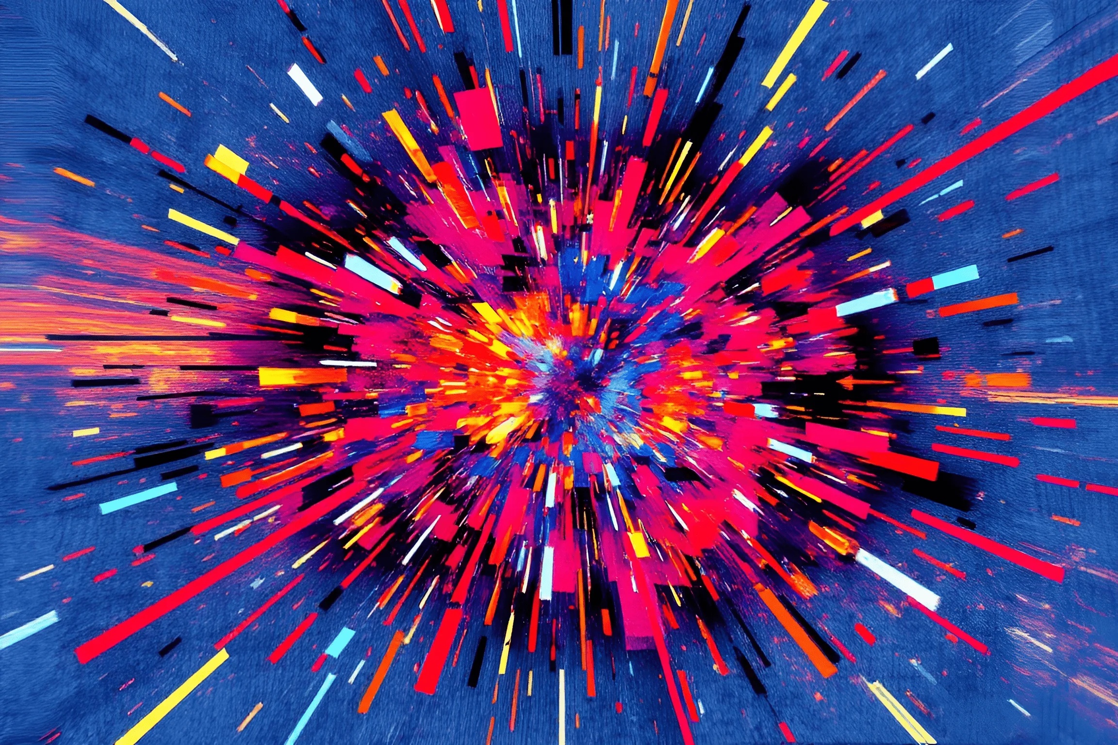 Rectangular Burst Rays Abstract Explosion of Vibrant Rectangular Rays - Free Download - AI ...