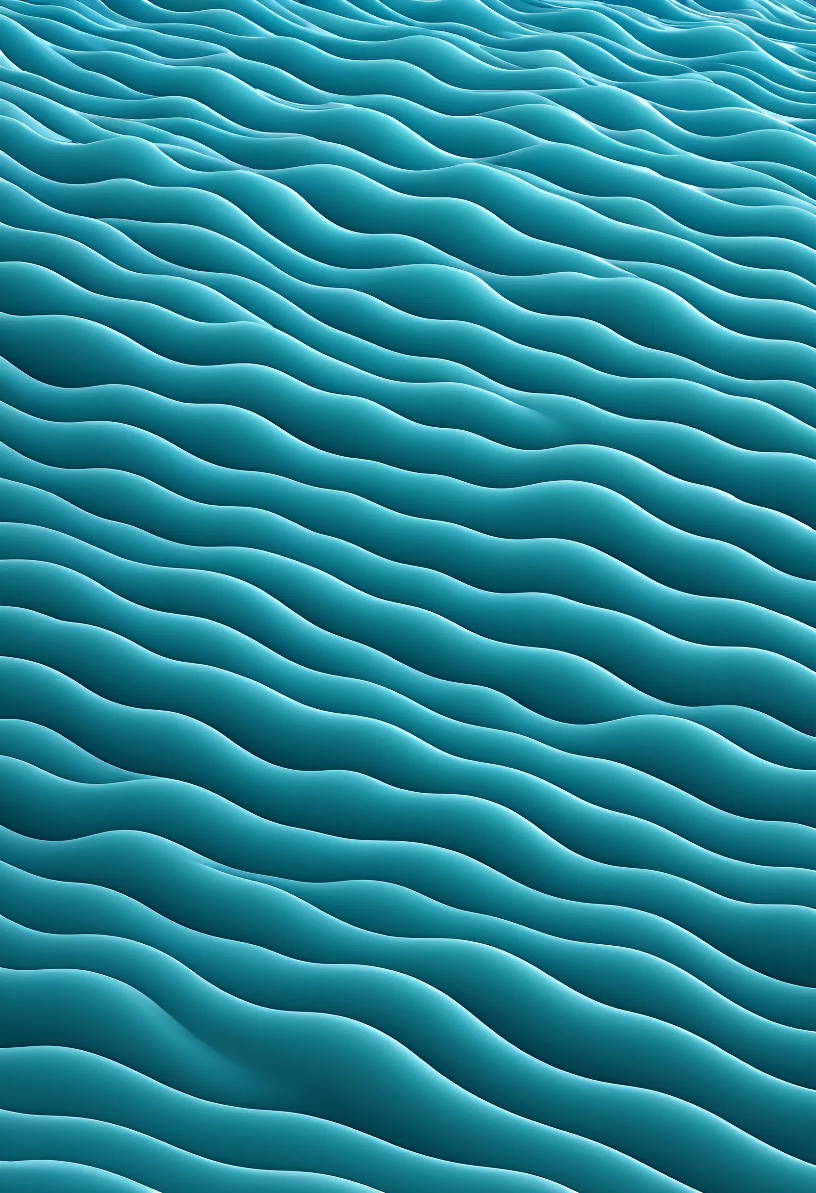 Turquoise Solid Color Wave Design Abstract Turquoise Wave Patterns - Free Download - AI Scribbles