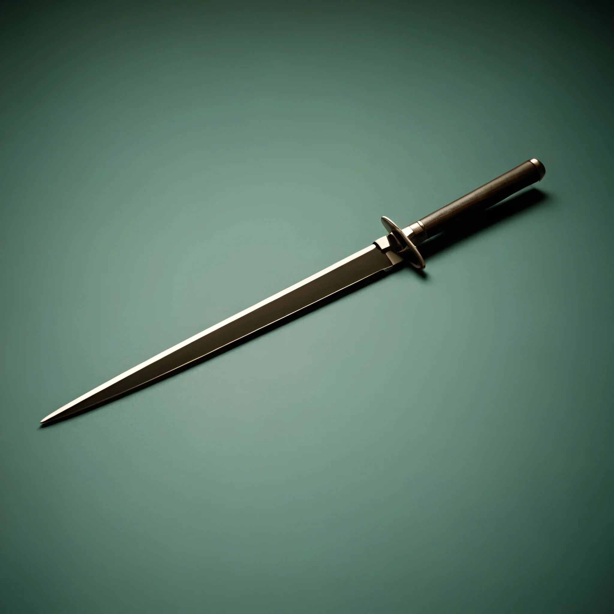 Medieval Dagger With Wooden Handle - Free Download - AI Scribbles