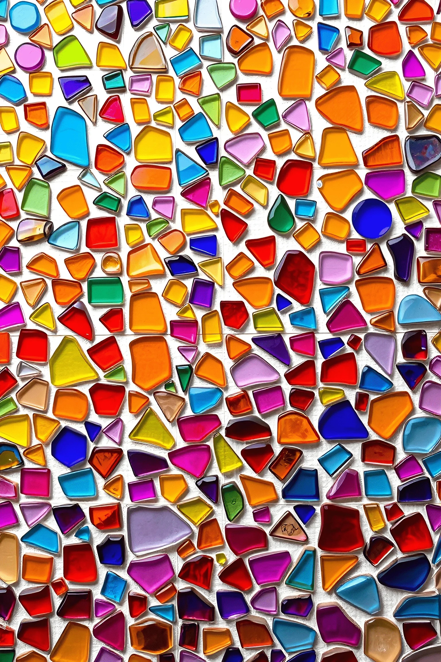 Irregular Pattern Mosaci Colorful Mosaic Pattern With Irregular Glass Tiles - Free Download - AI ...