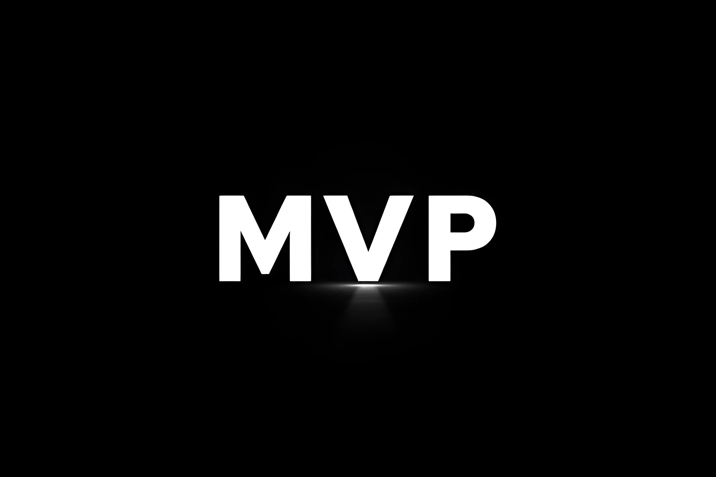 MVP Text Highlighted Against Black Background - Free Download - AI ...