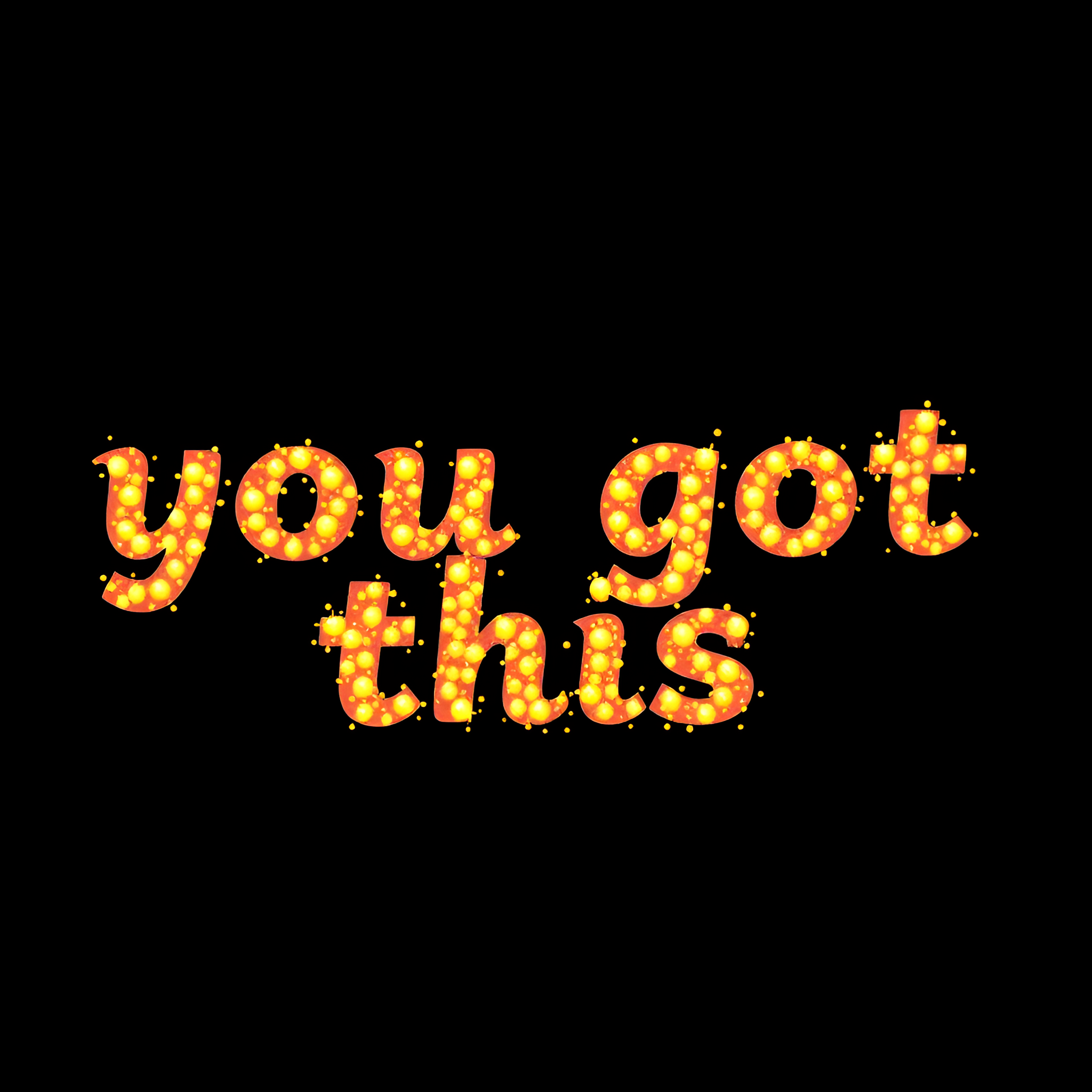 Motavation Sign Motivational Neon Sign with Sparkles - Free Download - AI Scribbles