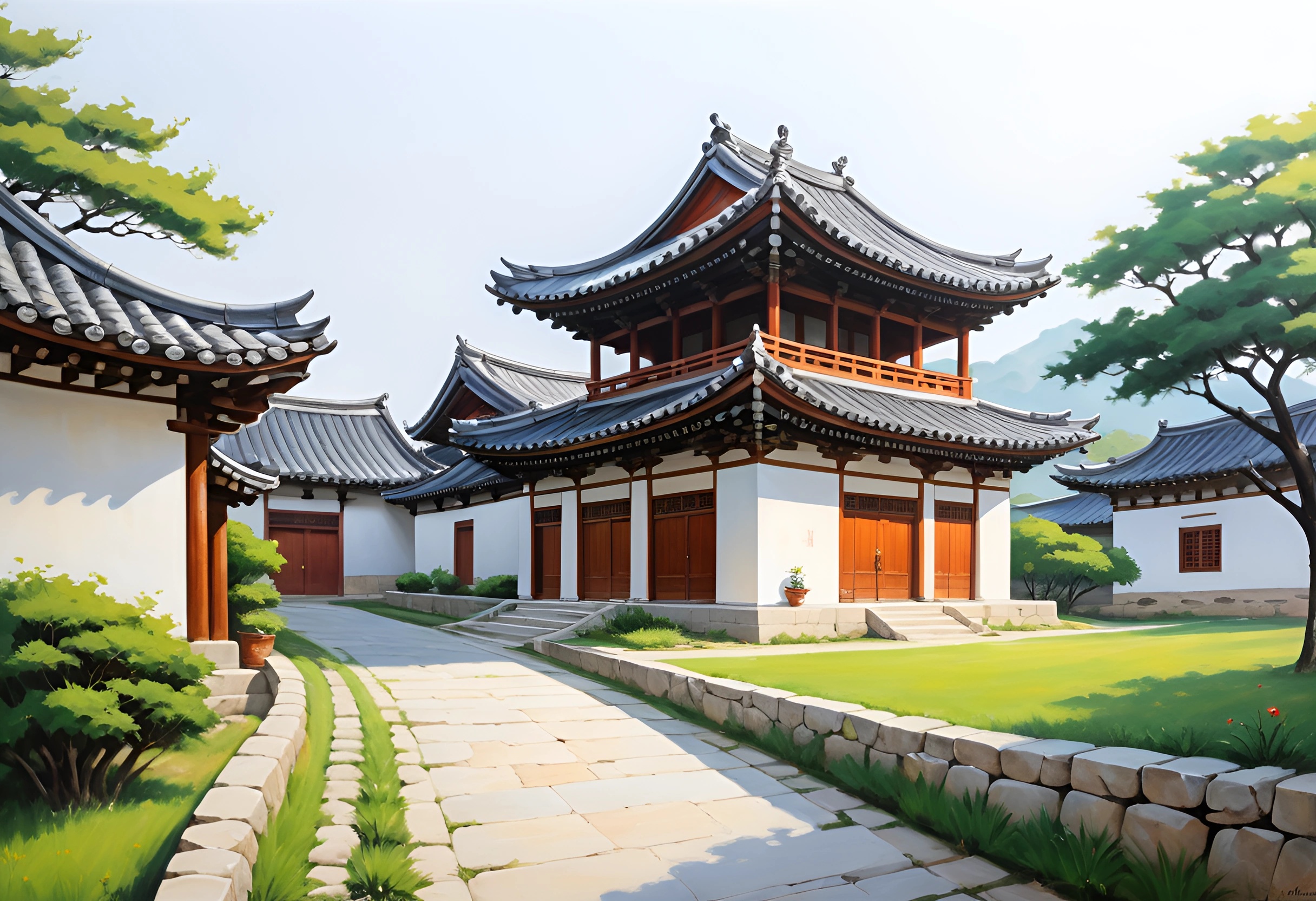 Asian Structure Names Traditional Asian Architecture - Free Download - AI Scribbles