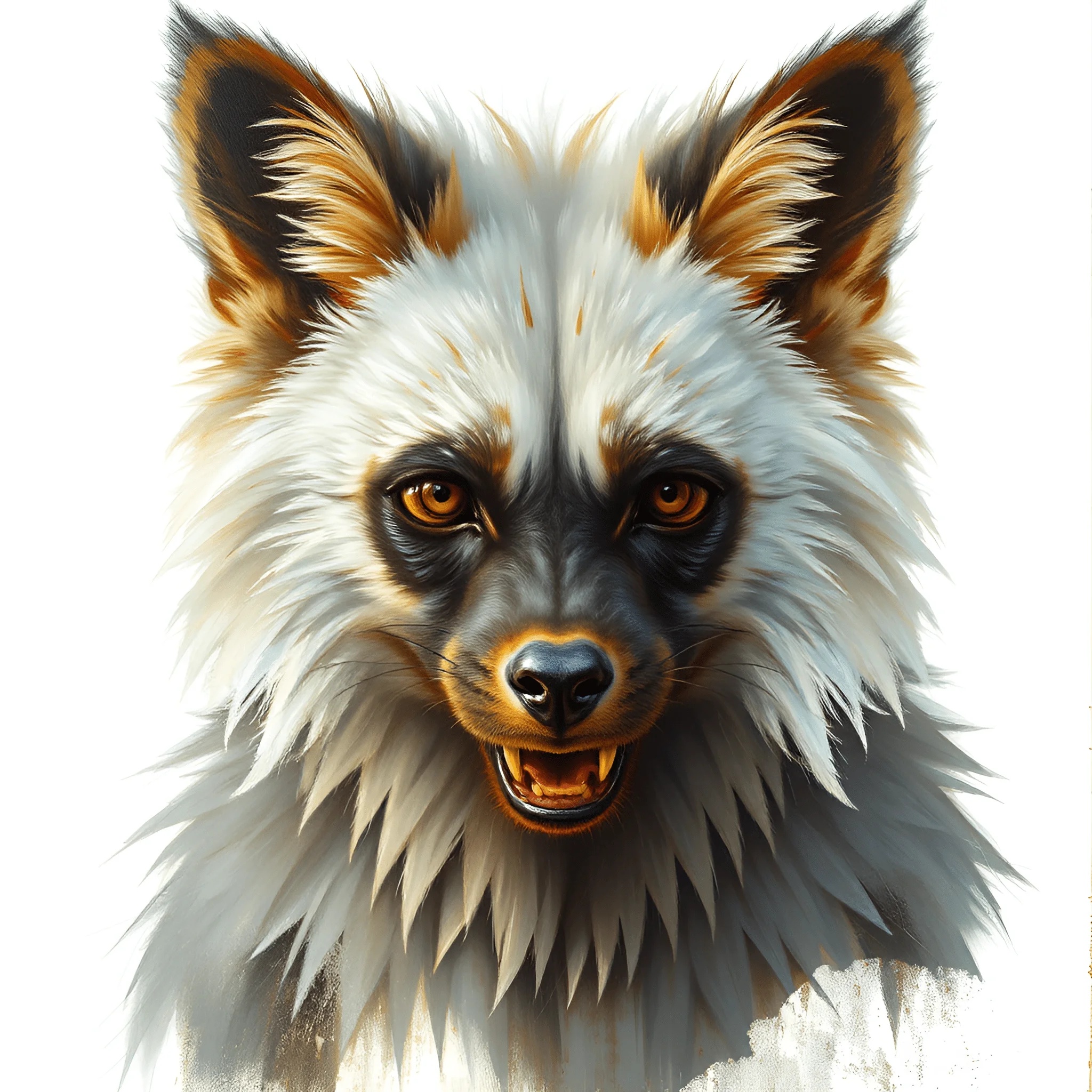 Realistic Portrait of a Smiling Raccoon Dog - Free Download - AI Scribbles