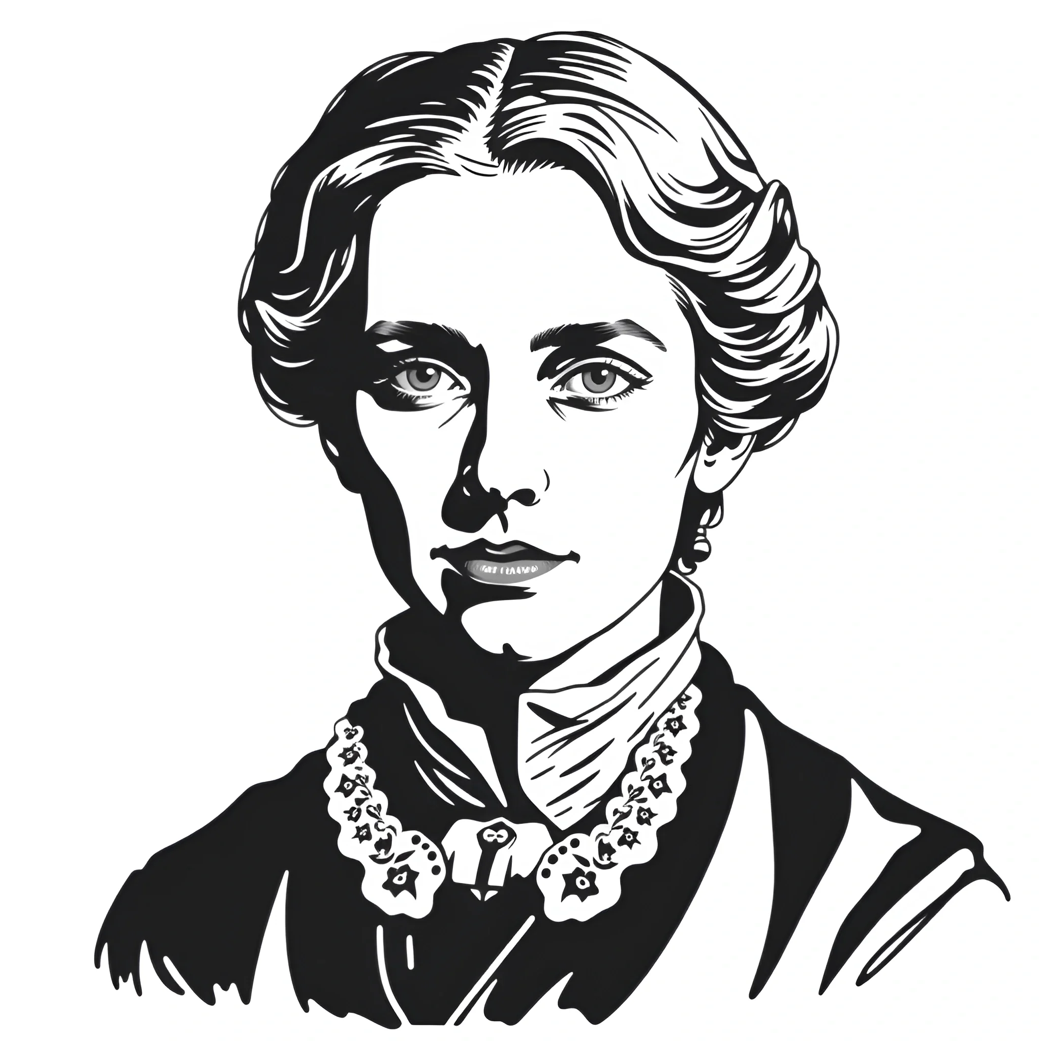 Vintage Portrait of a Young Woman - Free Download - AI Scribbles