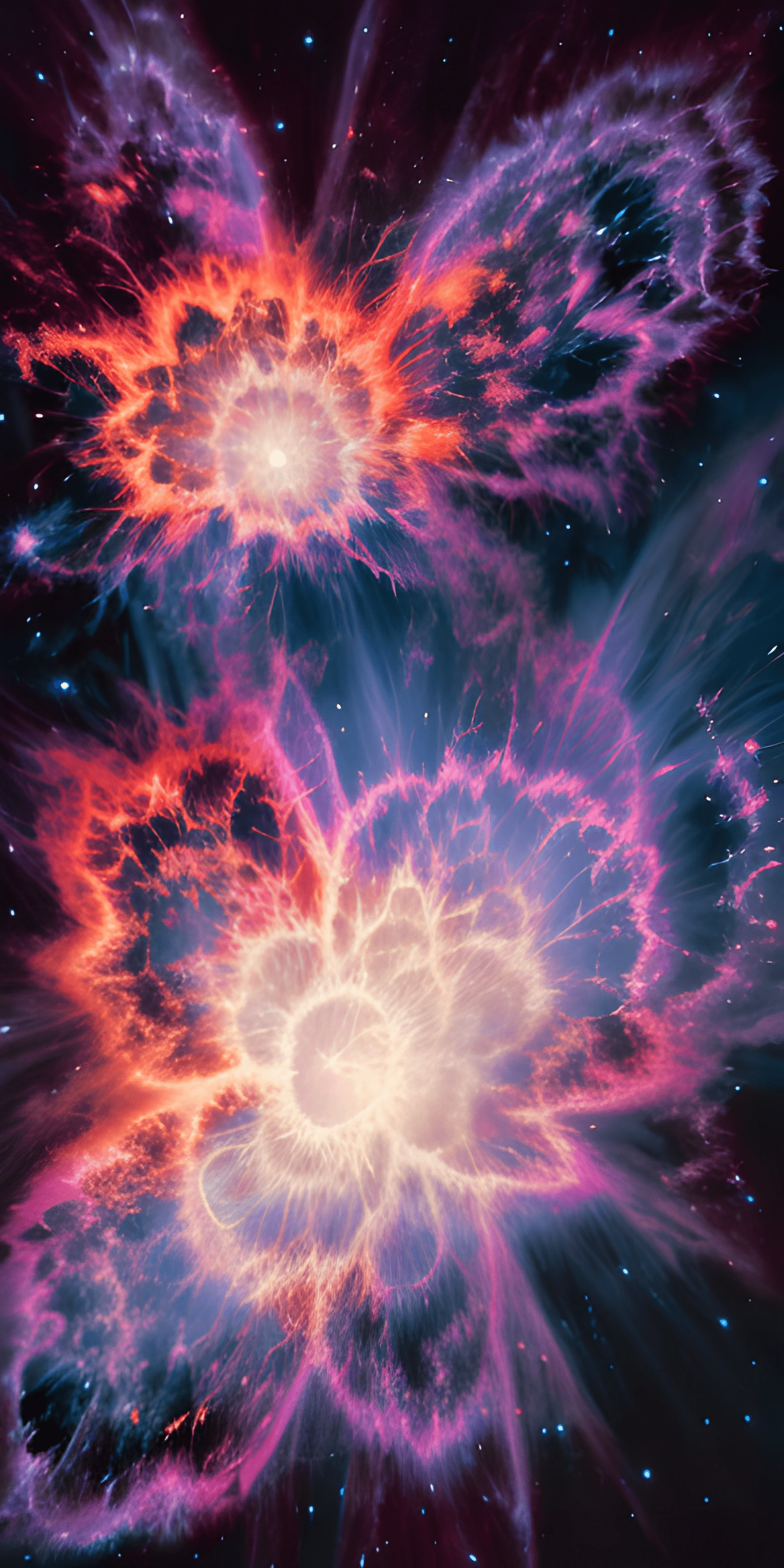 Vivid Cosmic Explosion in Space - Free Download - AI Scribbles