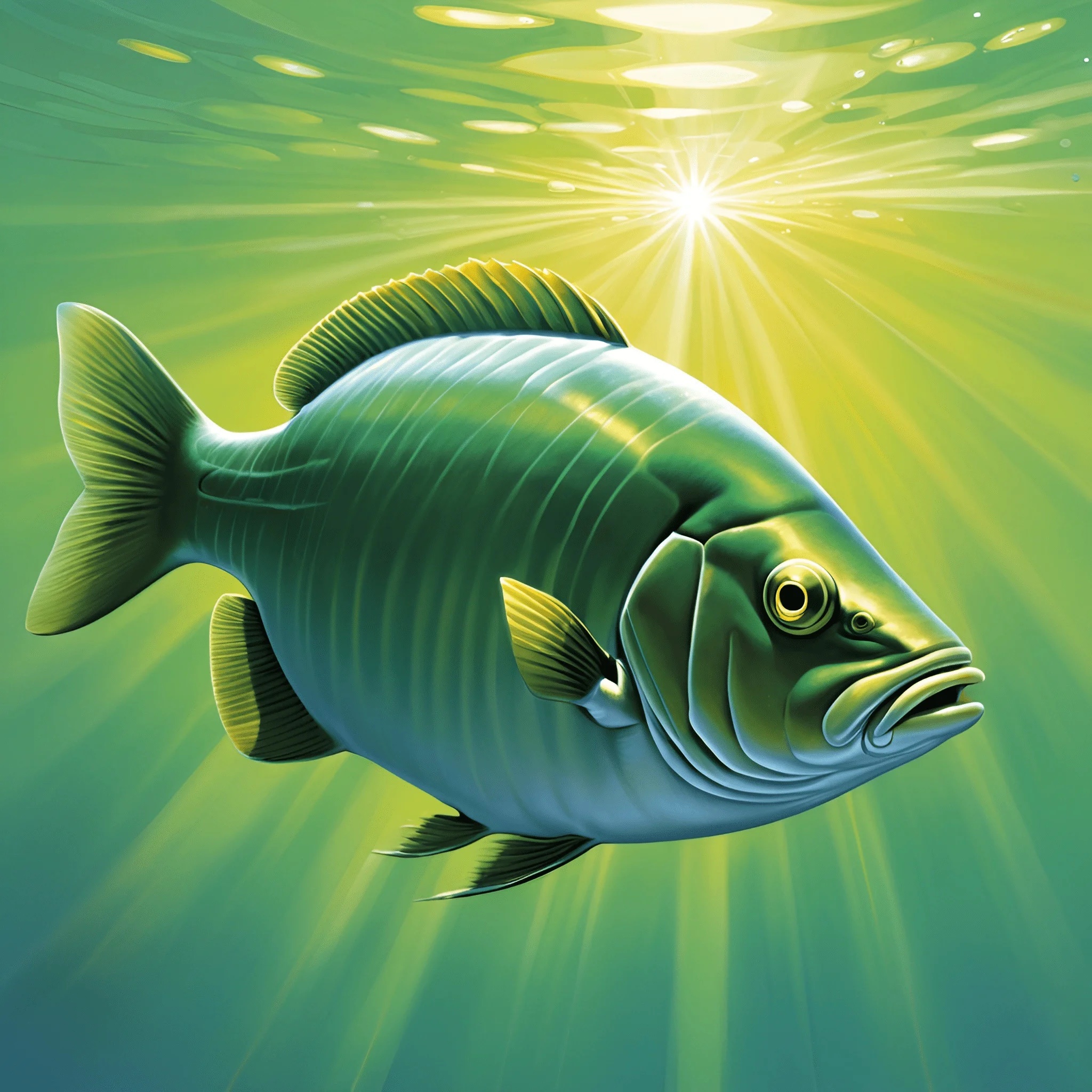 Realistic Underwater Fish Illustration - Free Download - AI Scribbles