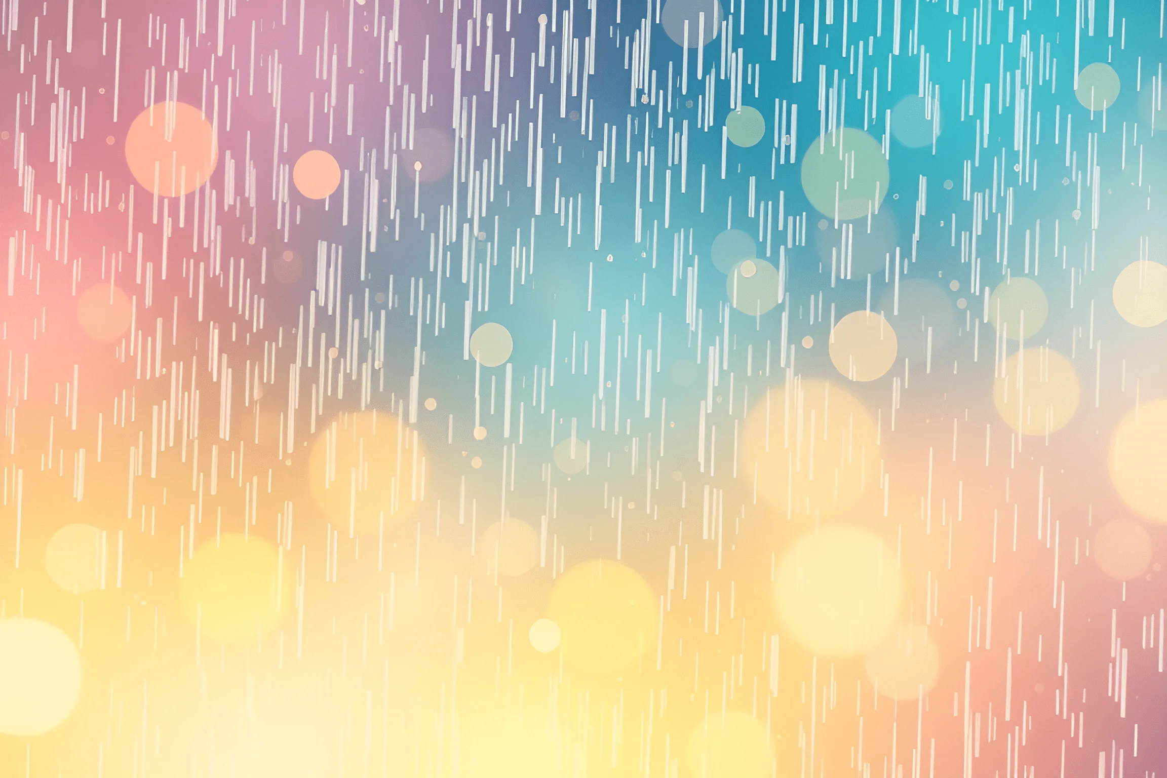 Colorful Rainy Abstract Background - Free Download - AI Scribbles