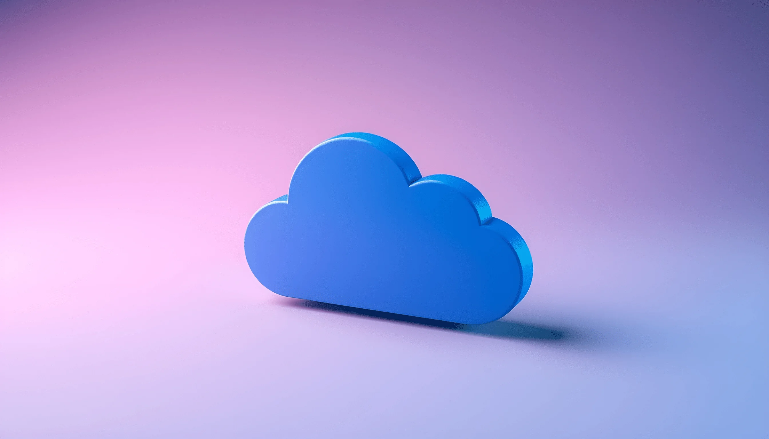 3D Blue Cloud Icon - Free Download - AI Scribbles