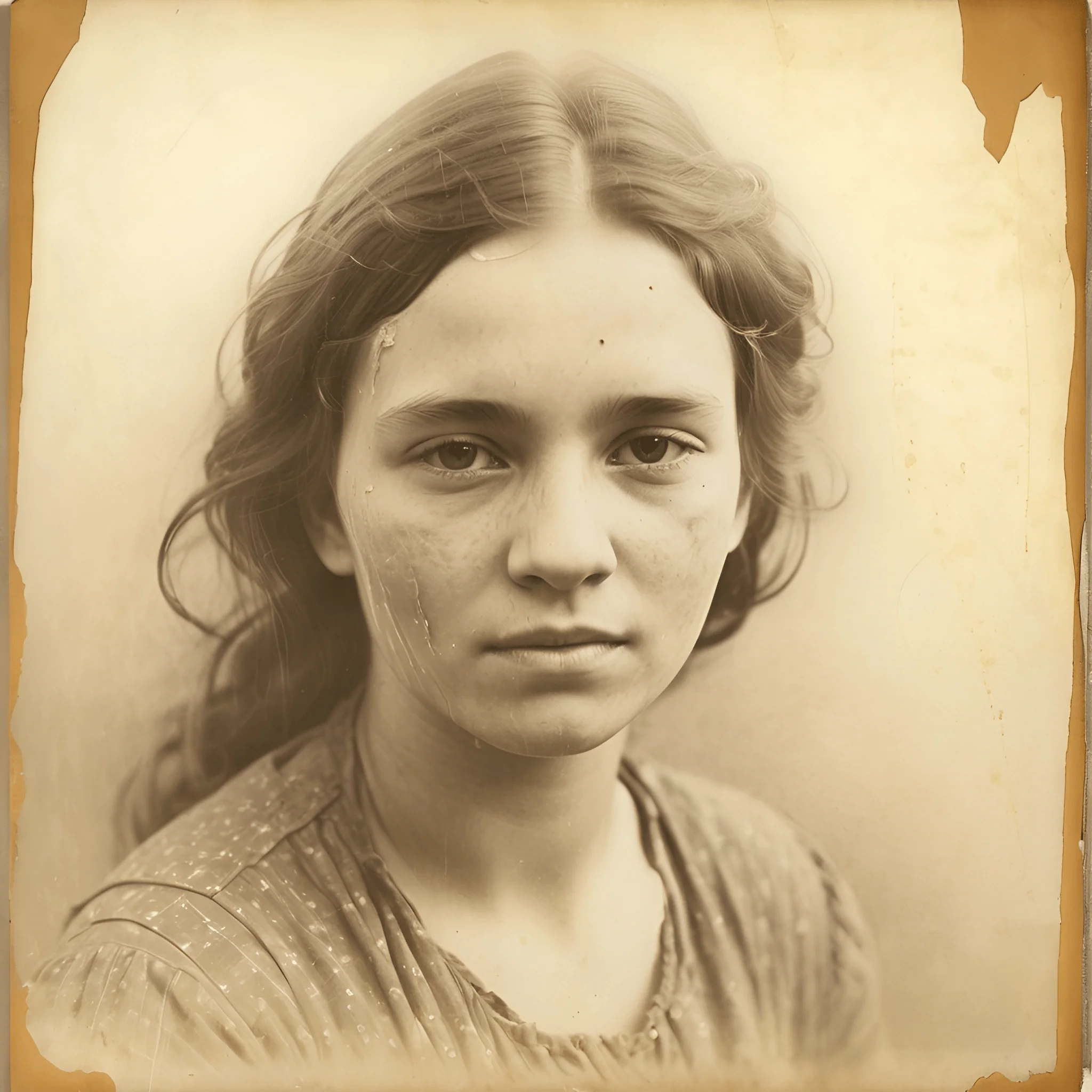Vintage Portrait of a Young Woman - Free Download - AI Scribbles